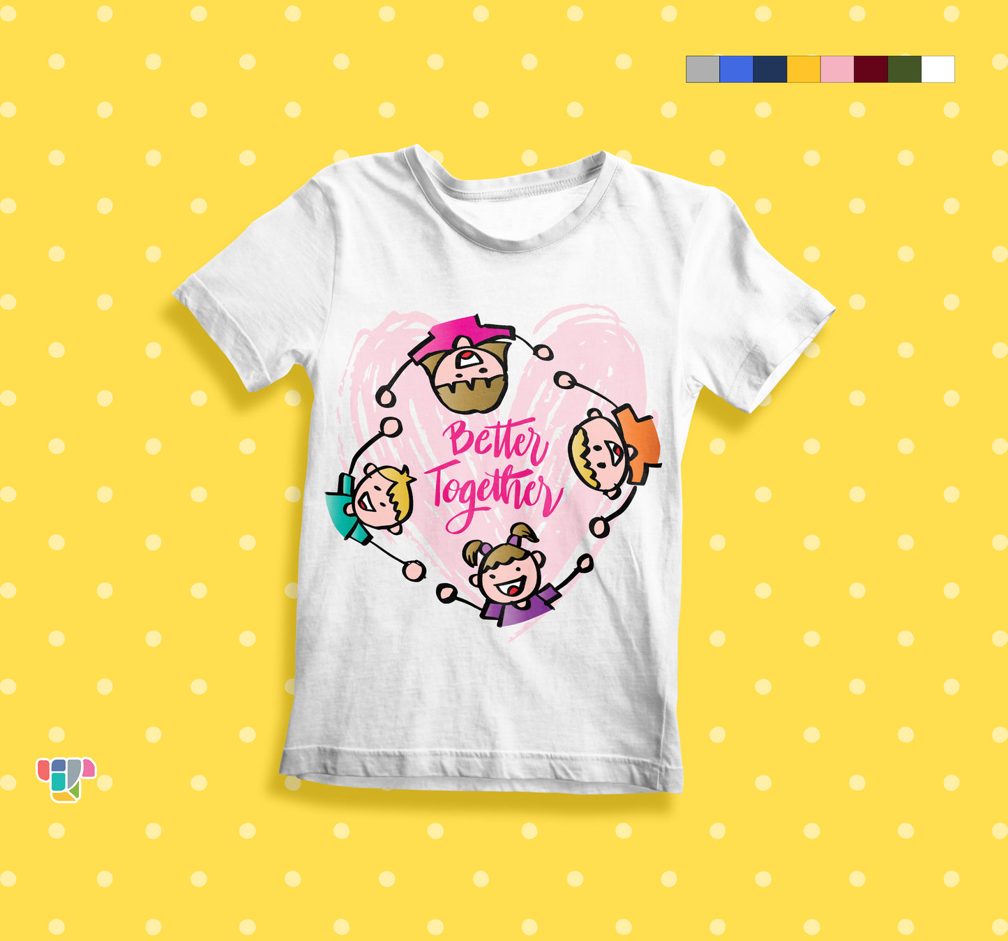 Better together Kids Cotton T-Shirt